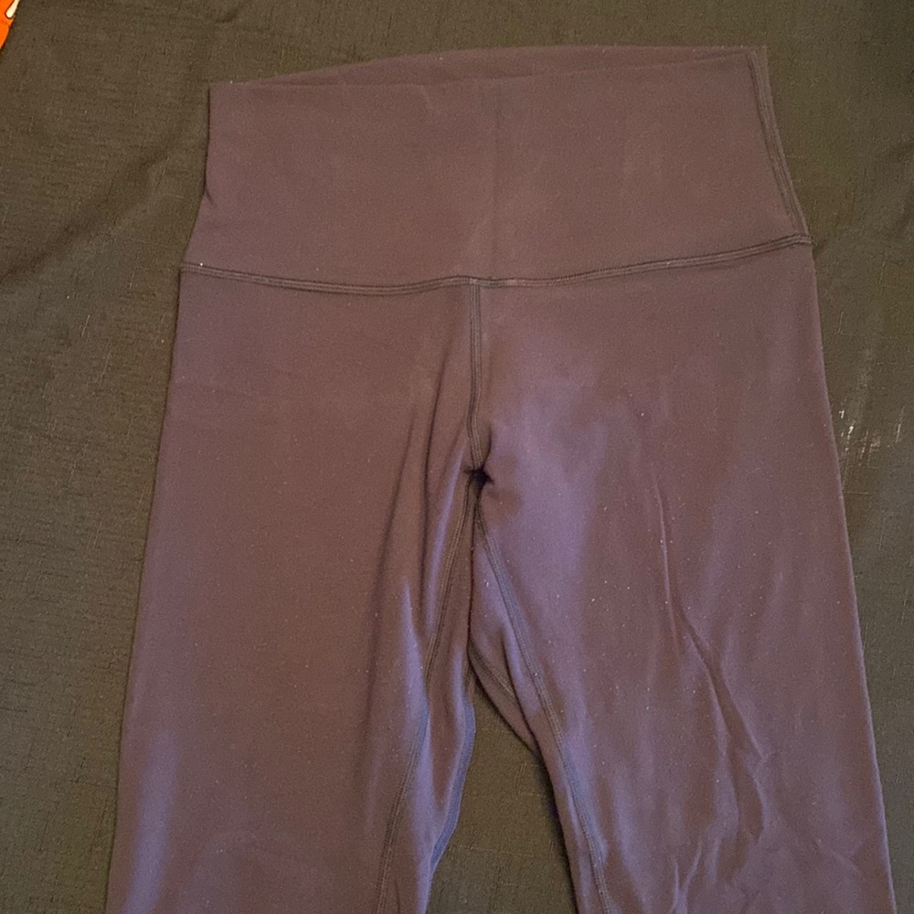 Dark purple lululemon align leggings